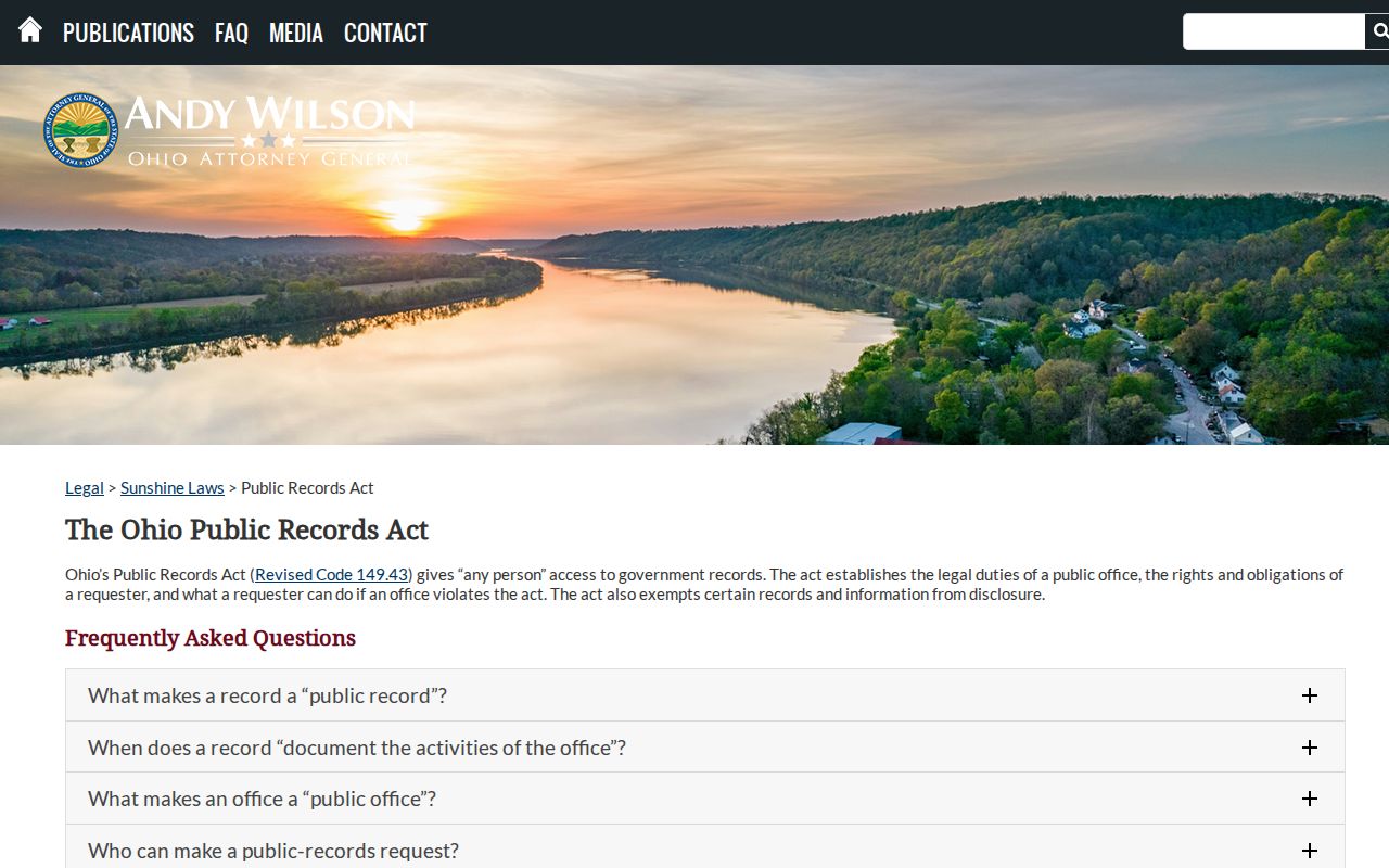 Preble County case search Ohio public records reference