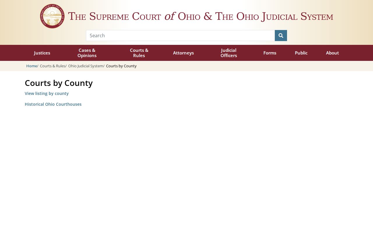 Preble County court docket Ohio trial courts directory